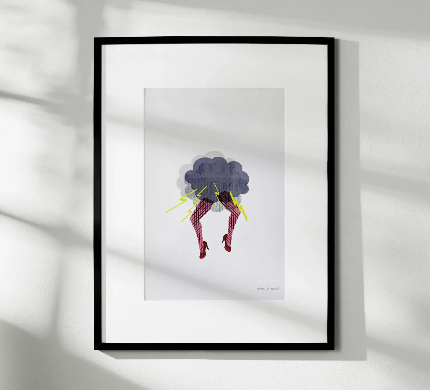 Hysterical poster da Mie Frey Damgaard