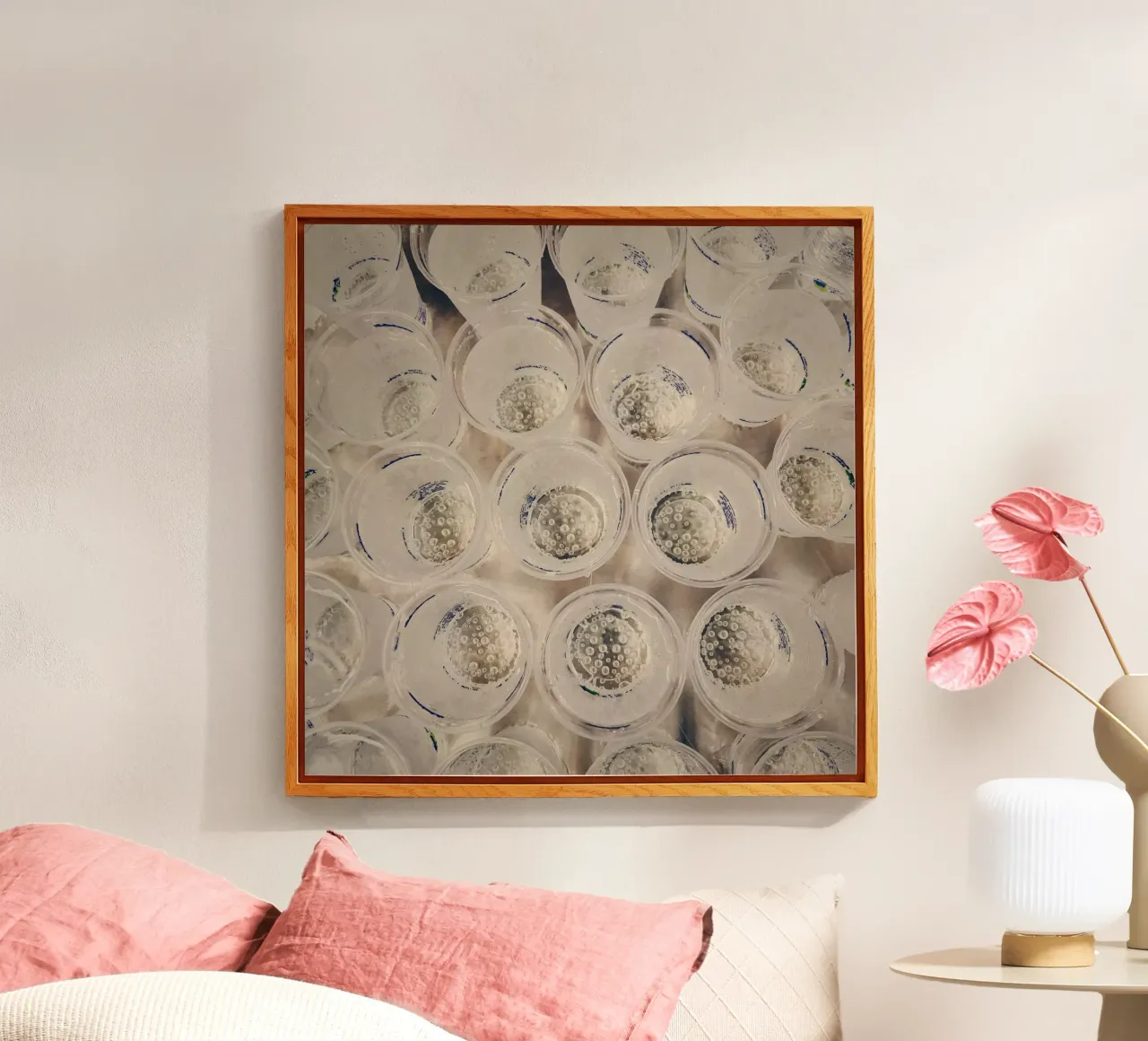 champagne or water acrylic glass by snapshots