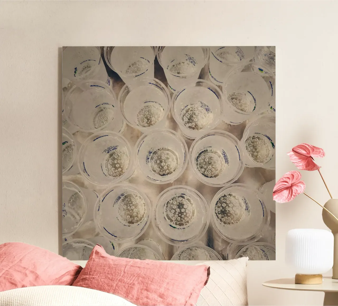 champagne or water acrylic glass by snapshots