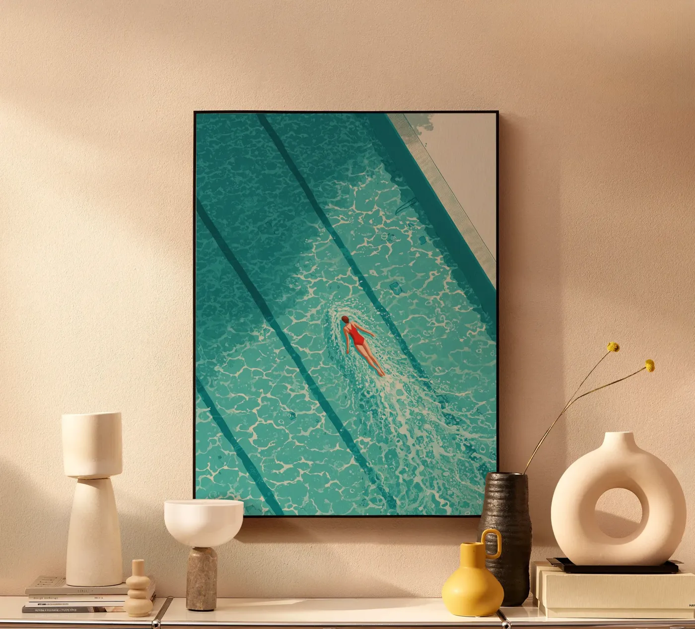 Turquoise Escape plexiglass da Noemi House