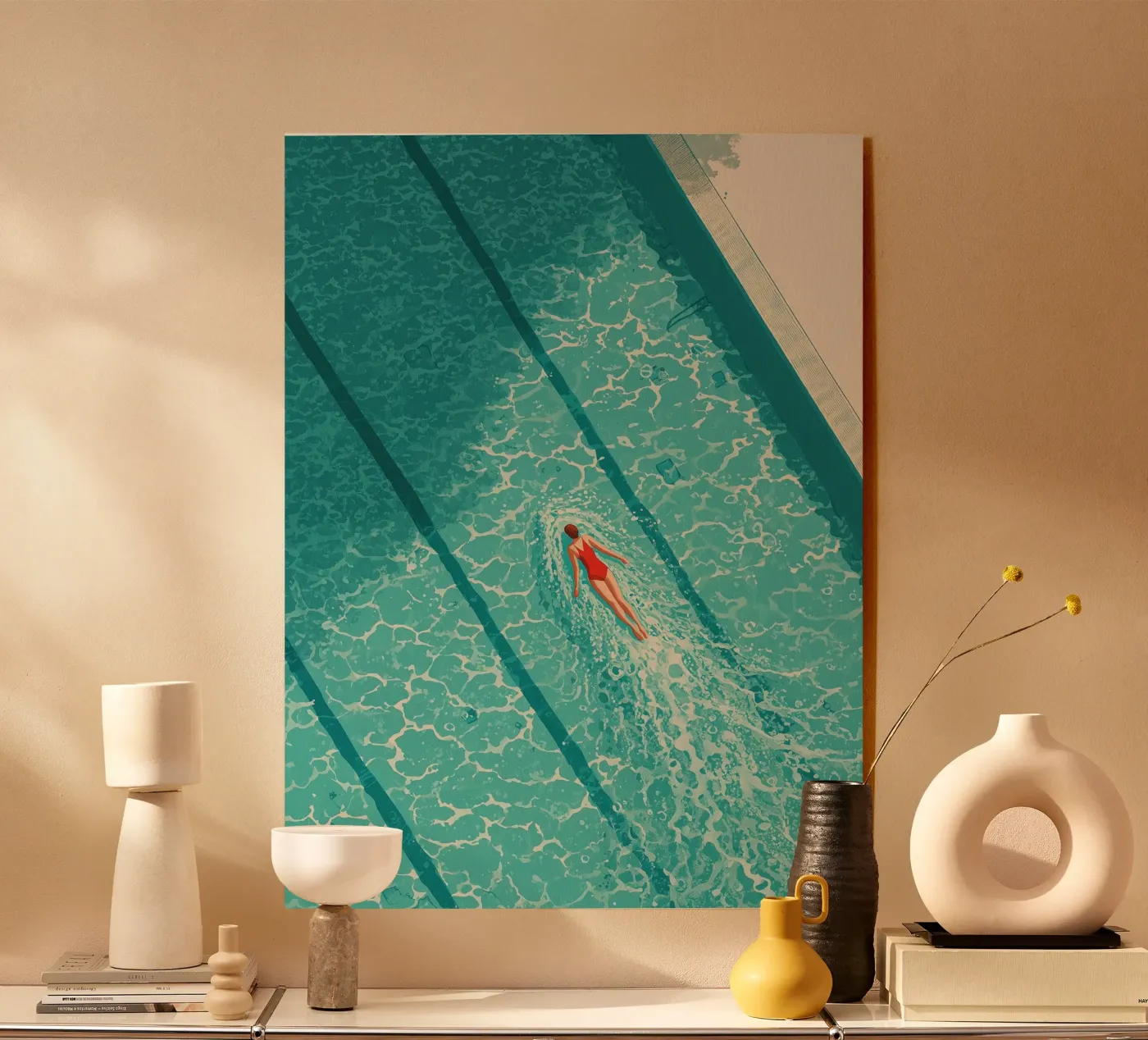 Turquoise Escape plexiglass da Noemi House