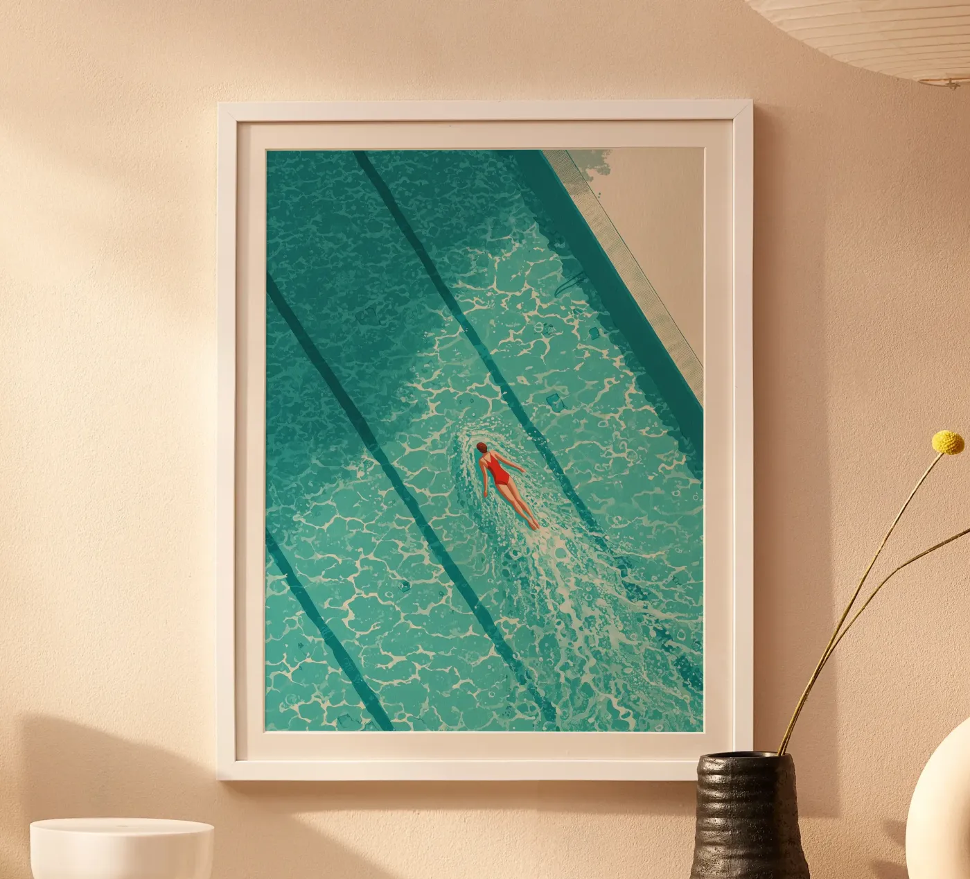 Turquoise Escape poster da Noemi House