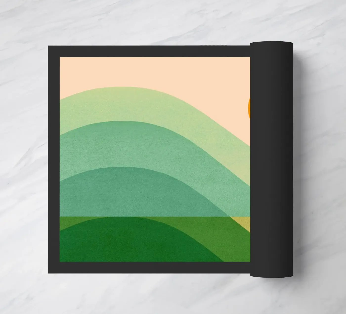 SUNSET_OCEAN_WAVE doormat by FORGETME