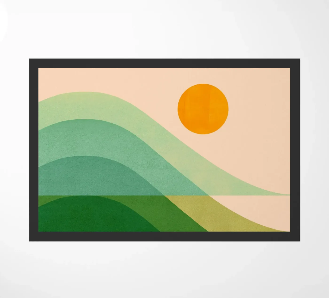 SUNSET_OCEAN_WAVE doormat by FORGETME