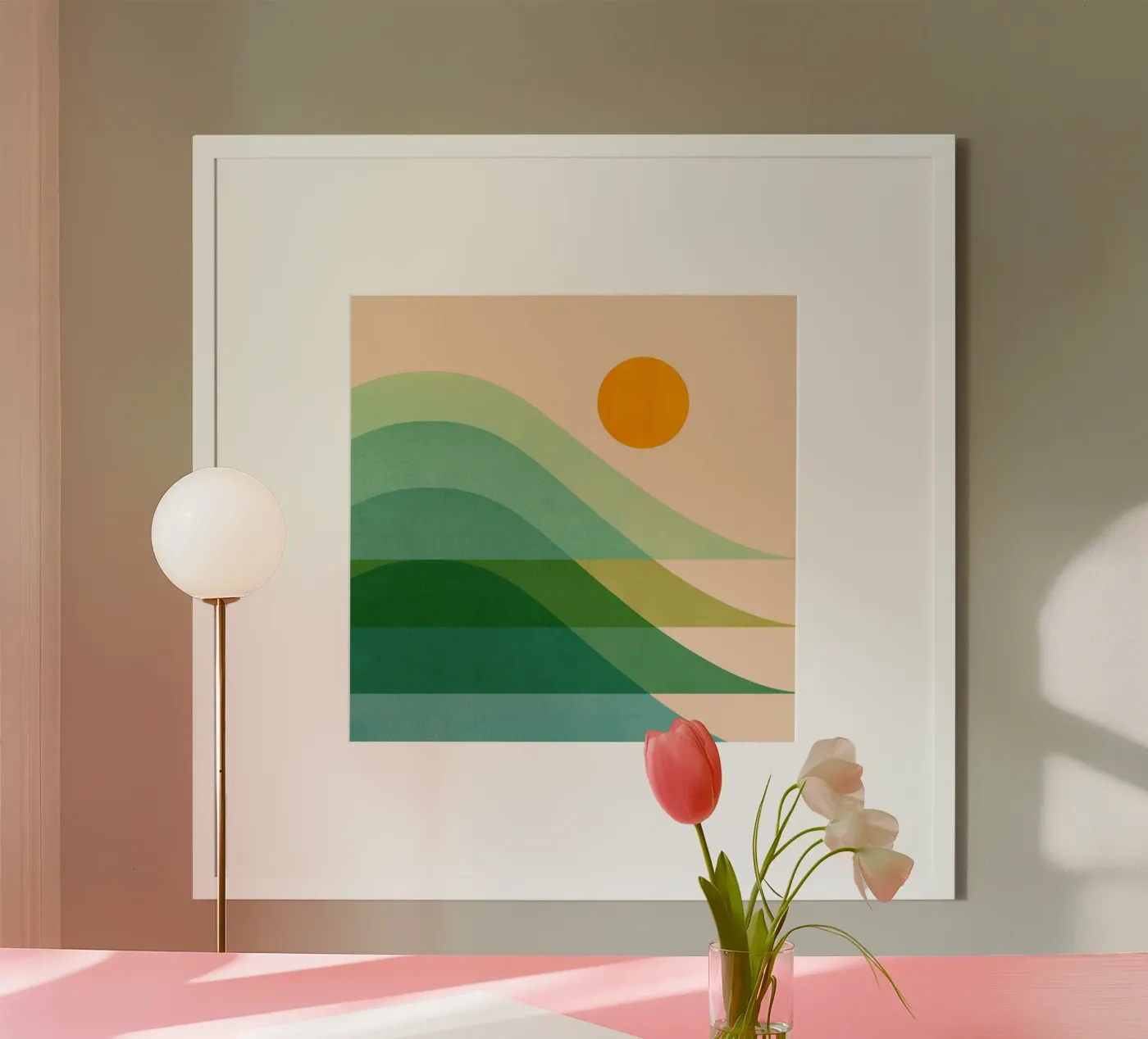 SUNSET_OCEAN_WAVE poster by FORGETME