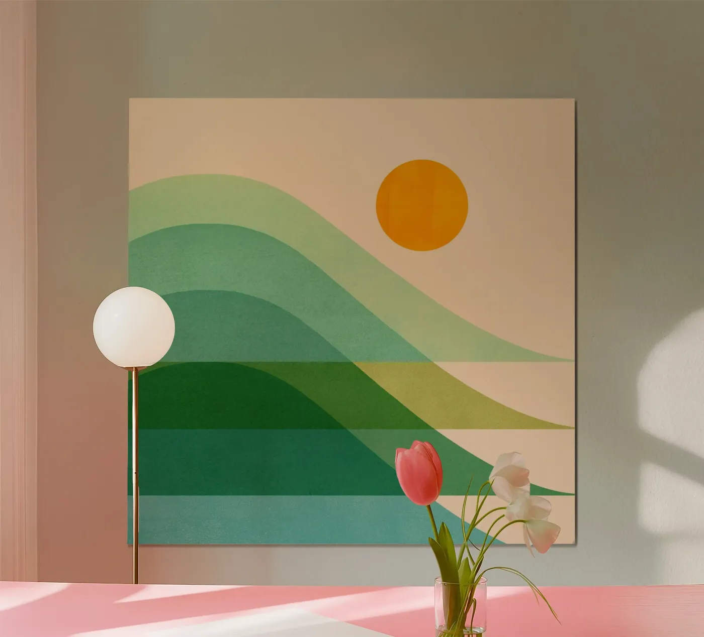 SUNSET_OCEAN_WAVE poster by FORGETME
