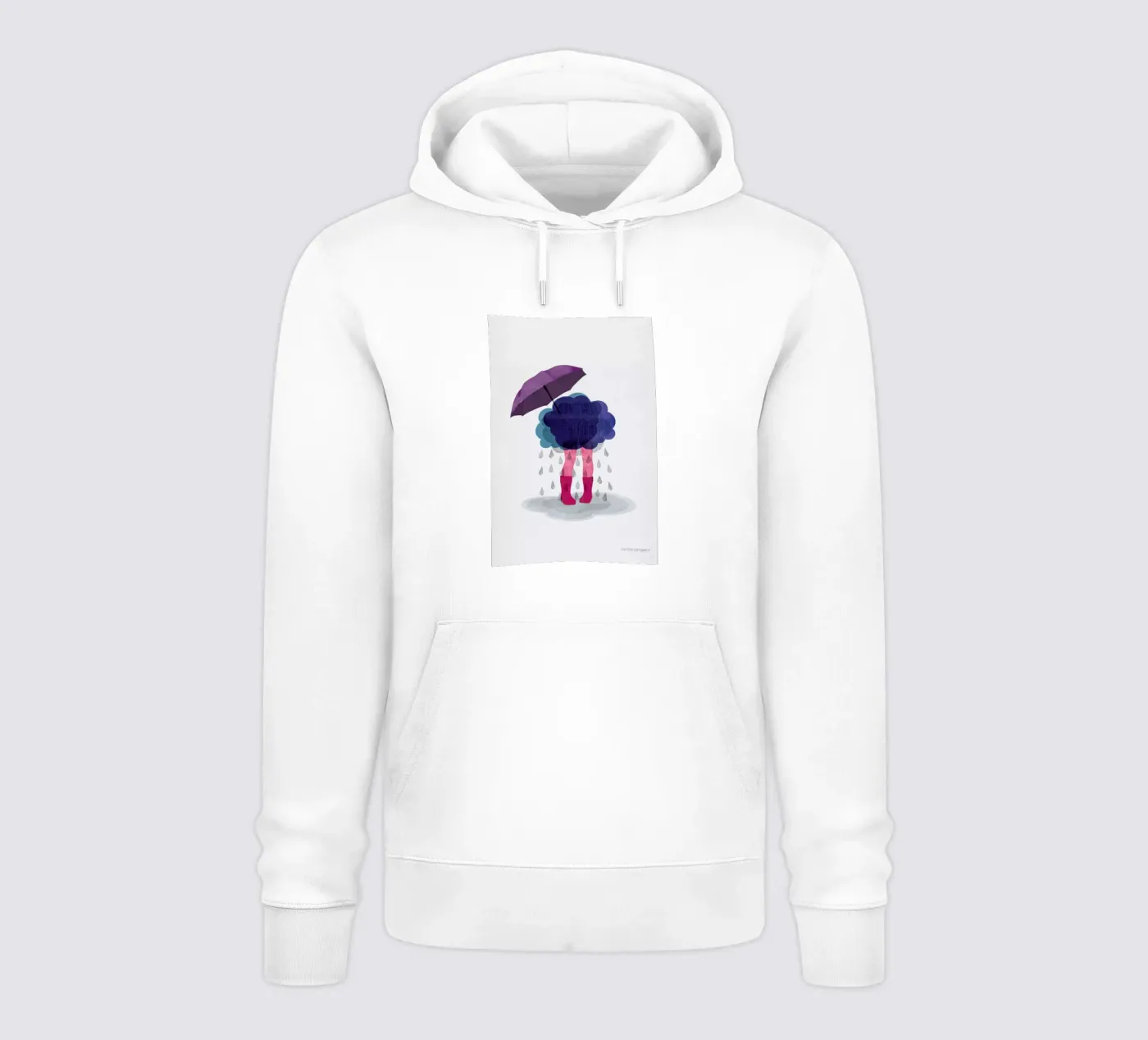 Miserable hoodie by Mie Frey Damgaard