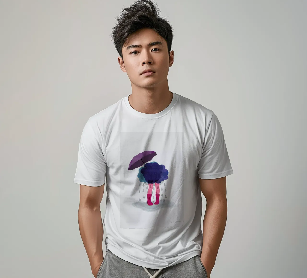 Miserable t-shirt da Mie Frey Damgaard