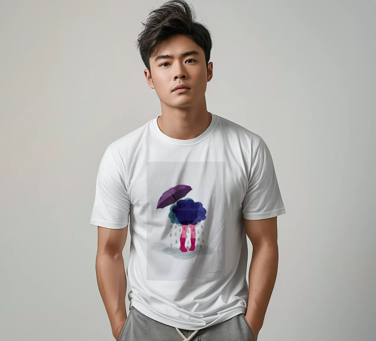 Miserable t-shirt da Mie Frey Damgaard