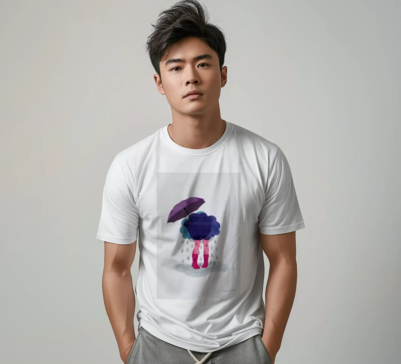 Miserable t-shirt by Mie Frey Damgaard