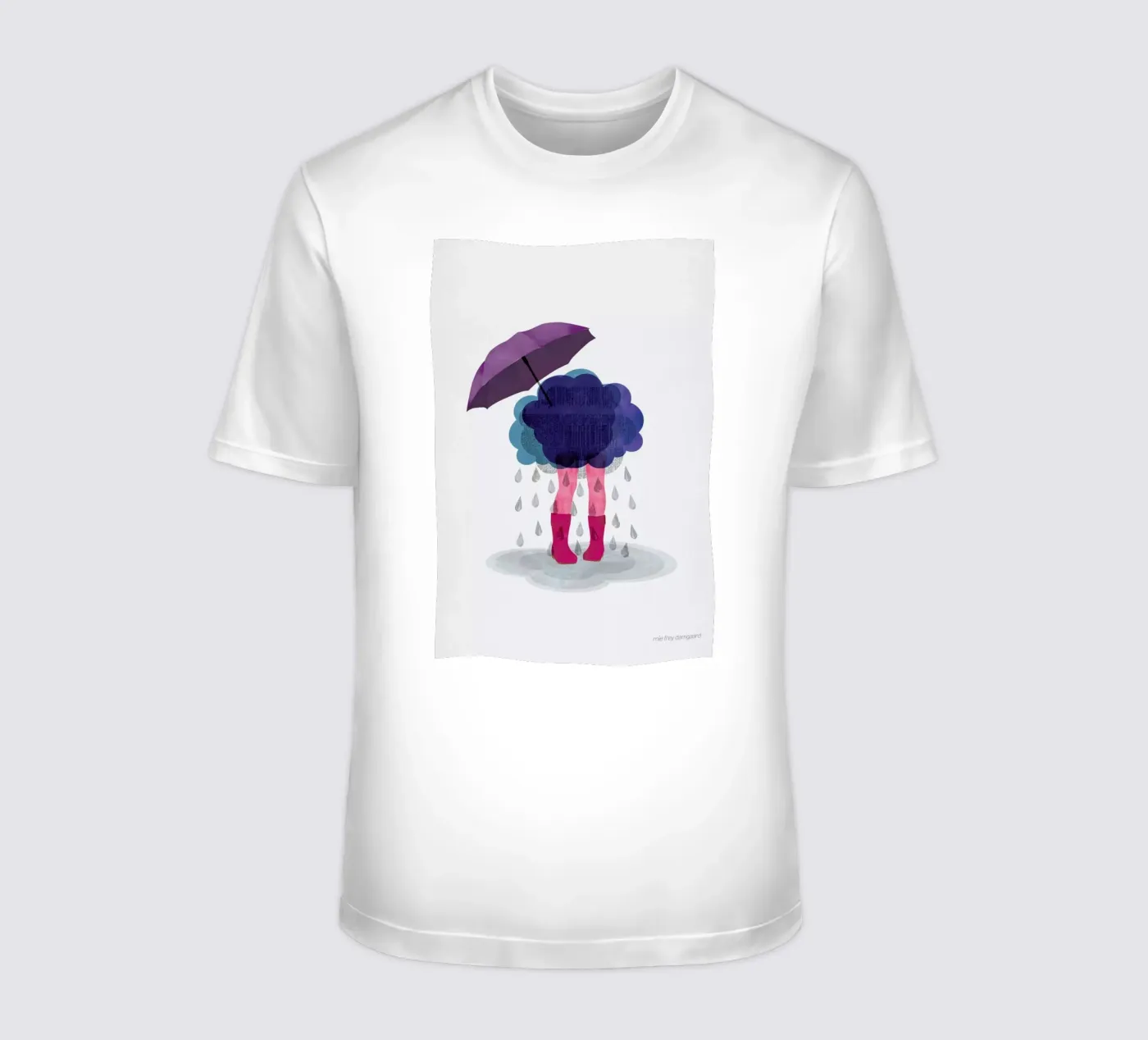 Miserable t-shirt da Mie Frey Damgaard