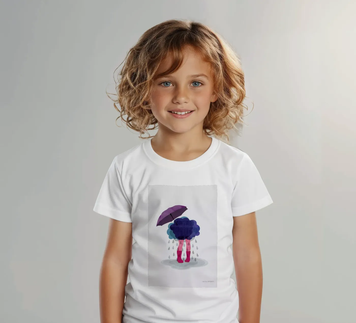 Miserable Kinder T-Shirt von Mie Frey Damgaard
