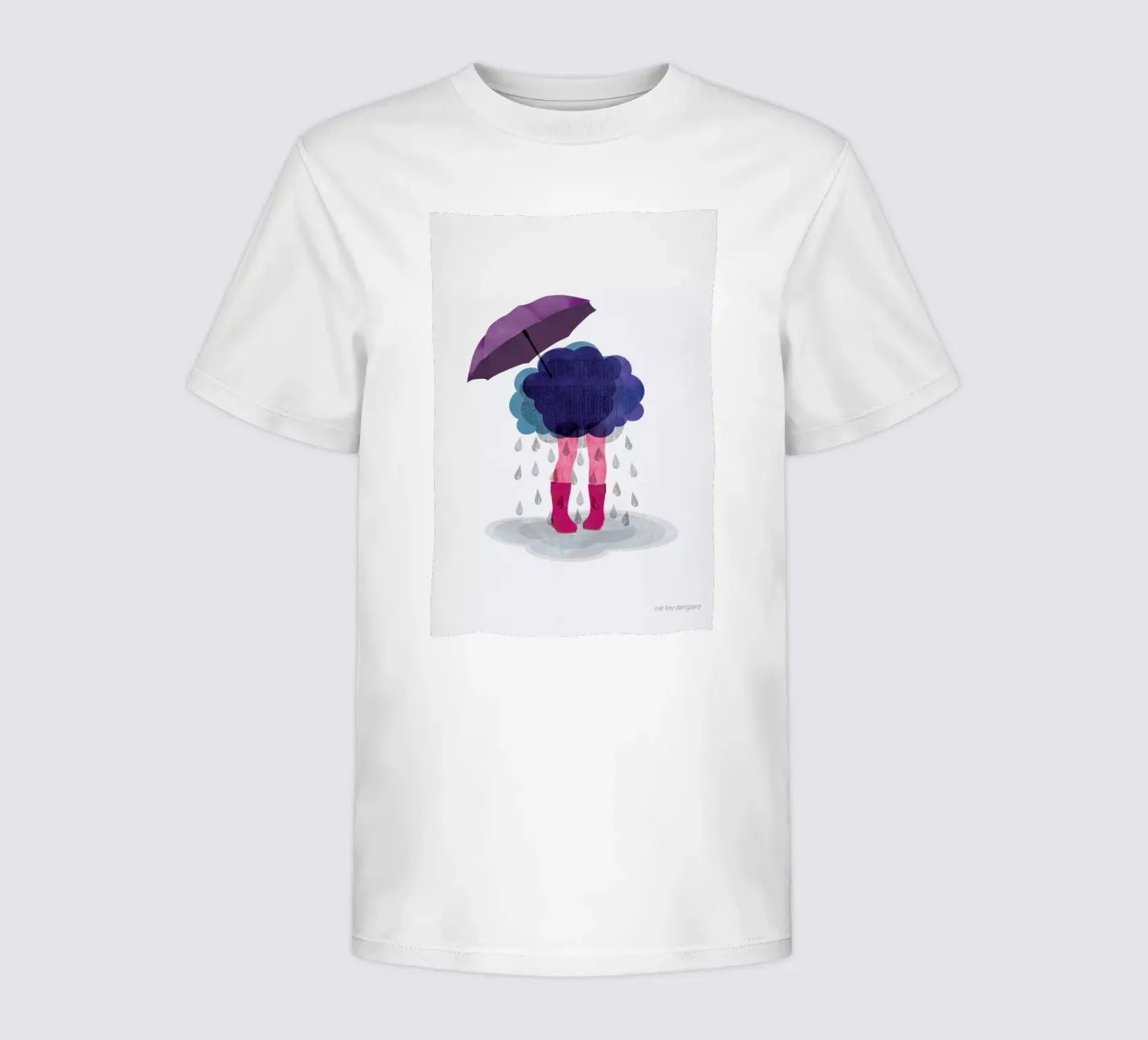 Miserable Kinder T-Shirt von Mie Frey Damgaard