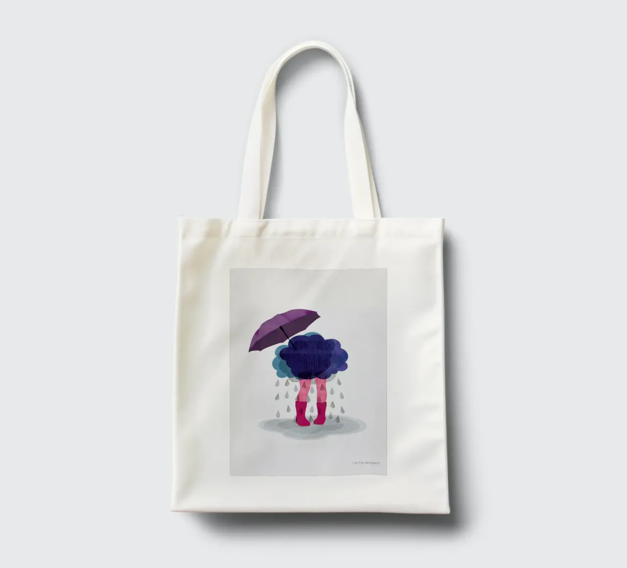 Miserable tote bag by Mie Frey Damgaard