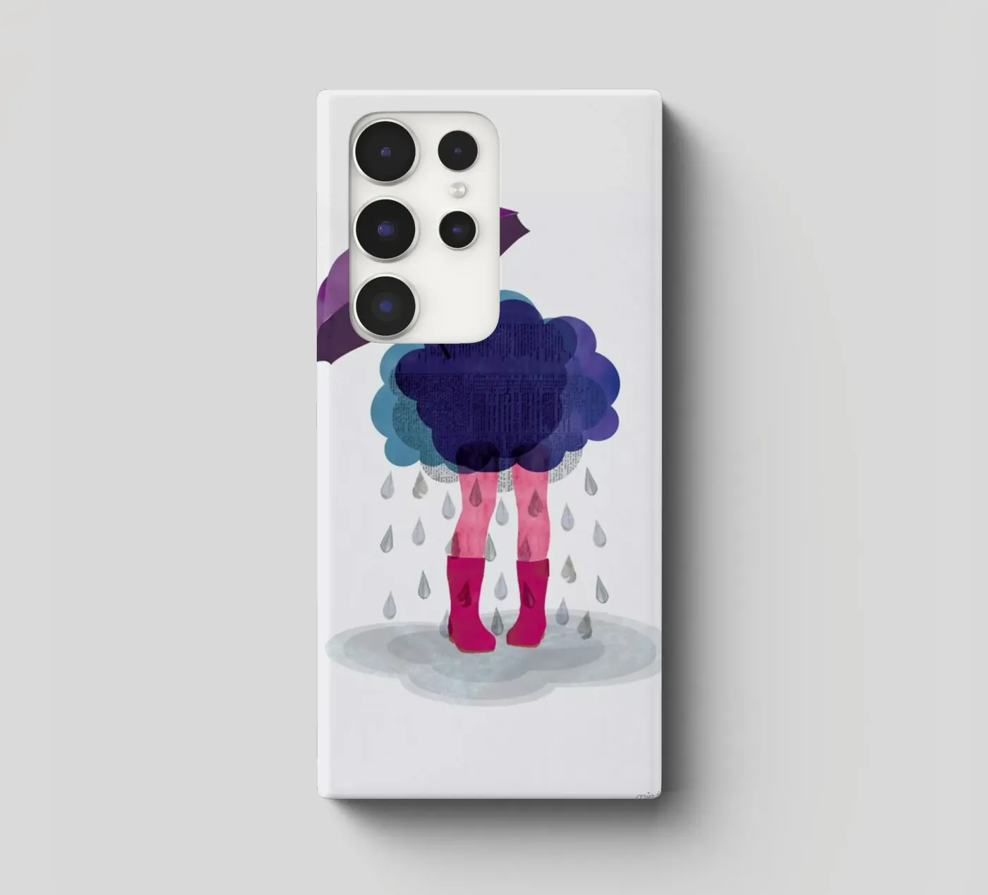 Miserable samsung hoesje van Mie Frey Damgaard