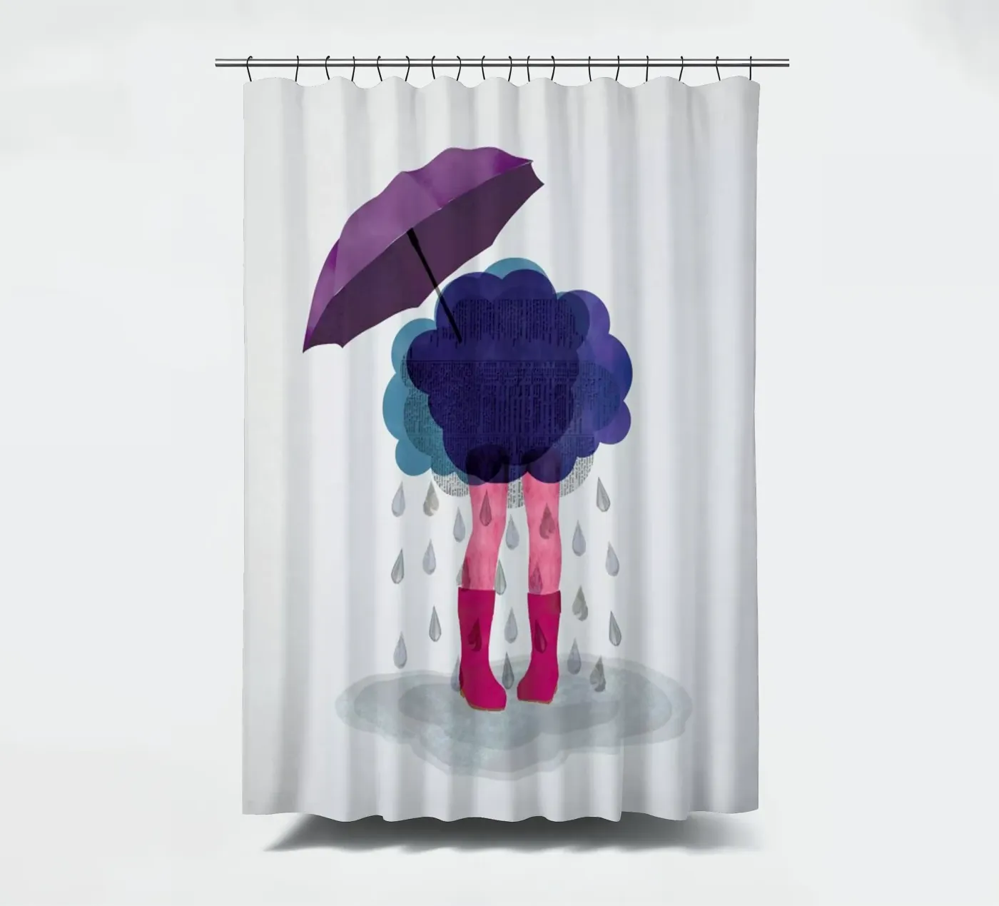 Miserable tenda da doccia da Mie Frey Damgaard