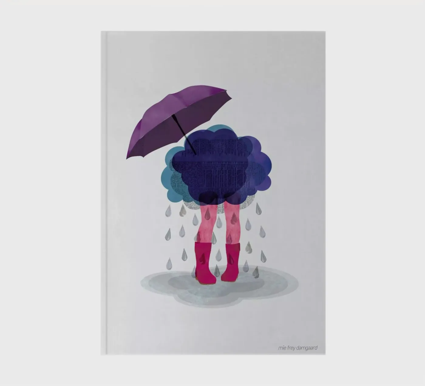 Miserable notebook by Mie Frey Damgaard