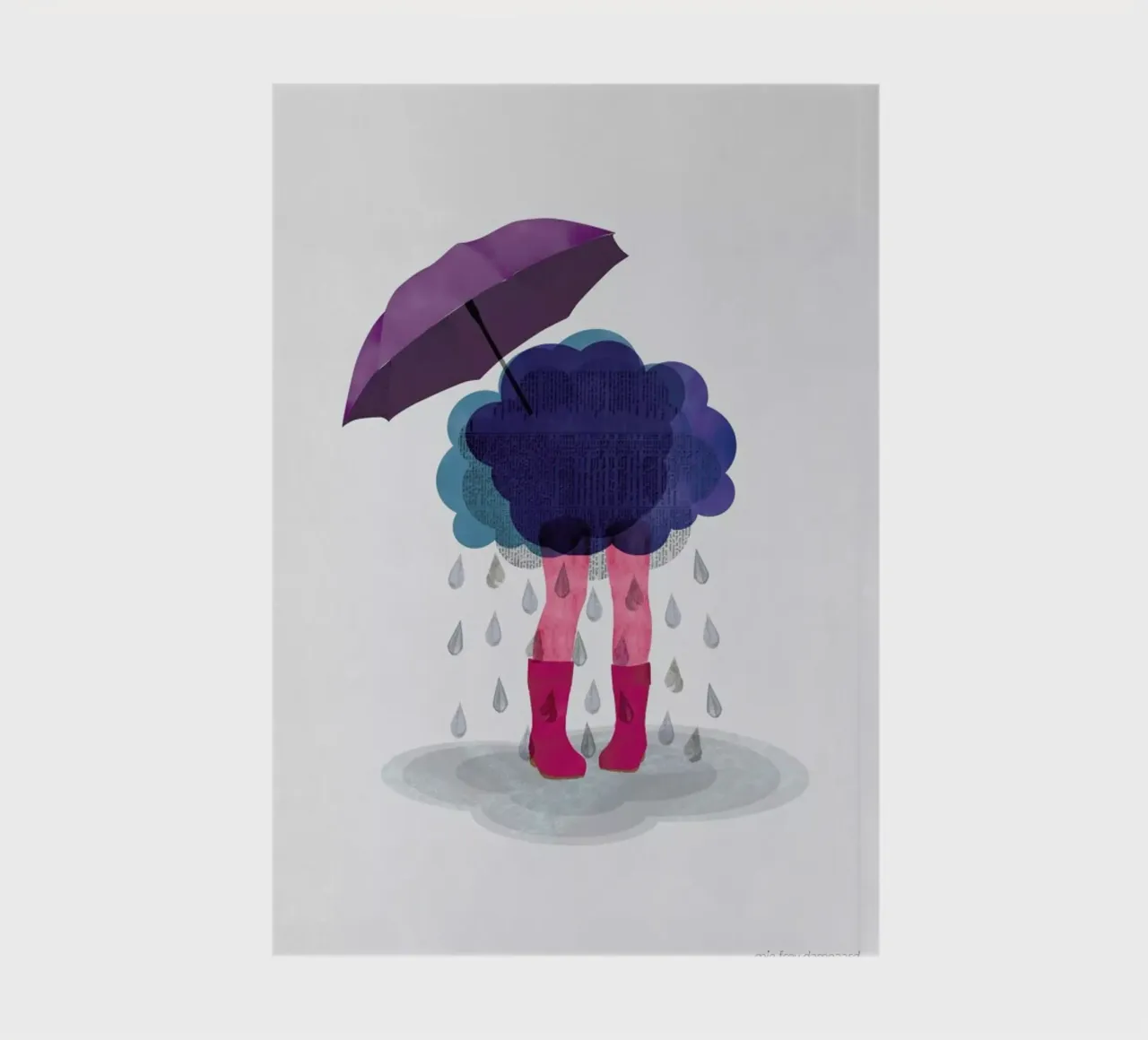 Miserable notitieboek van Mie Frey Damgaard