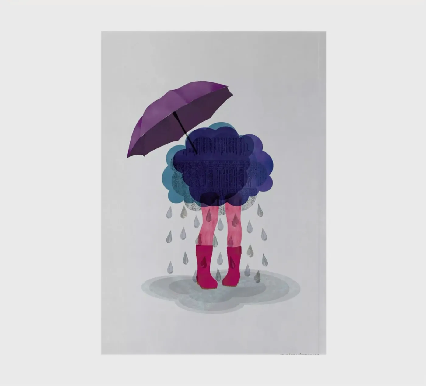 Miserable notebook by Mie Frey Damgaard