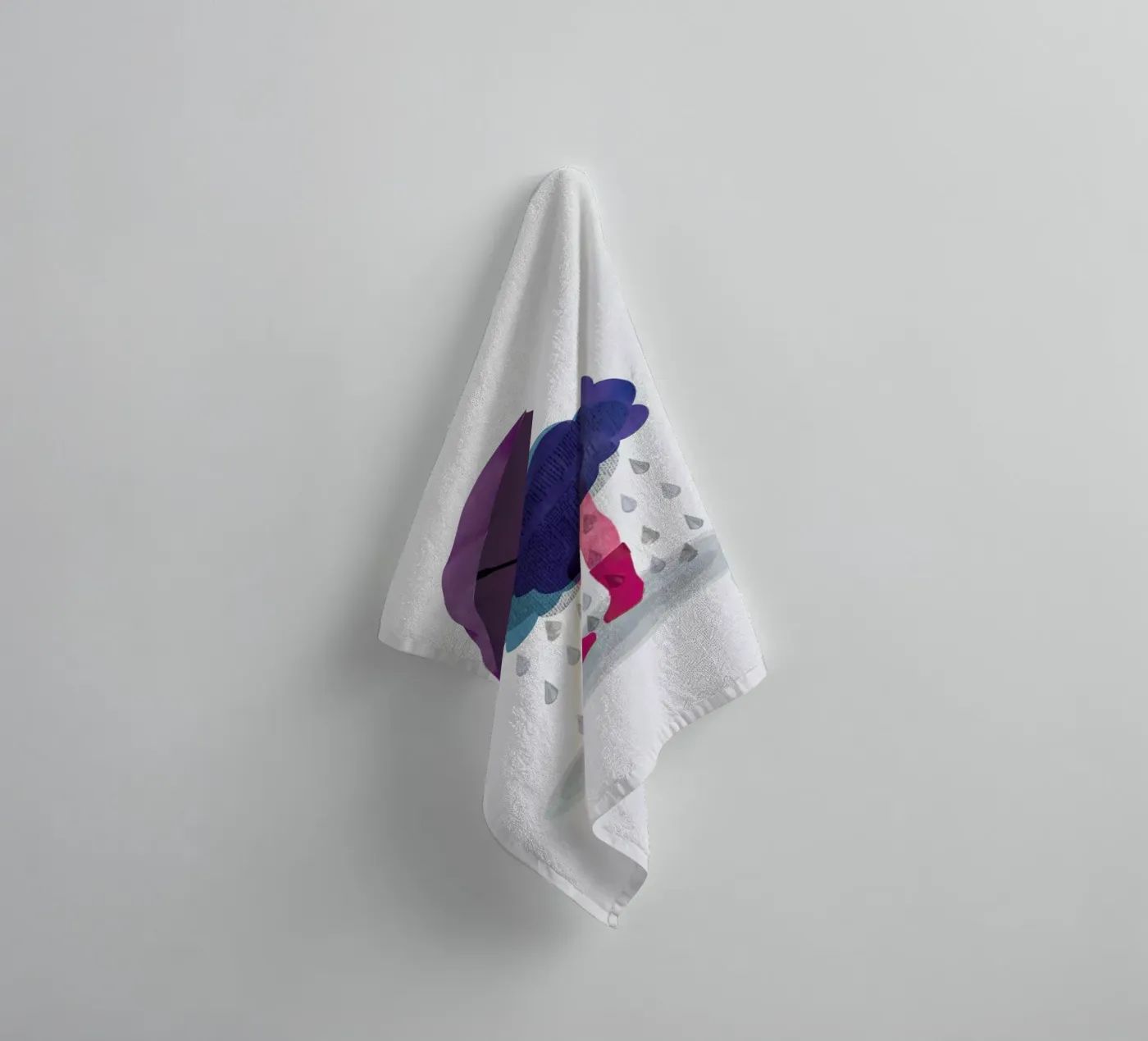 Miserable badhanddoek van Mie Frey Damgaard