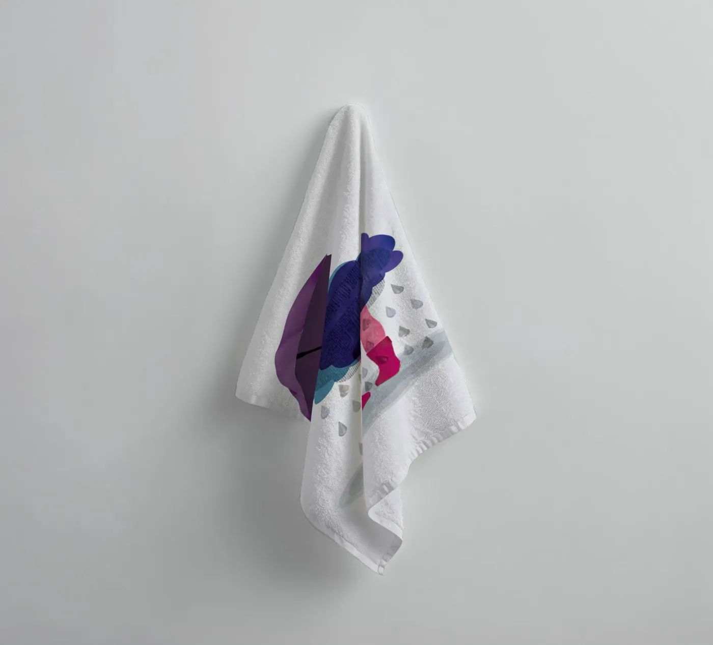 Miserable badhanddoek van Mie Frey Damgaard