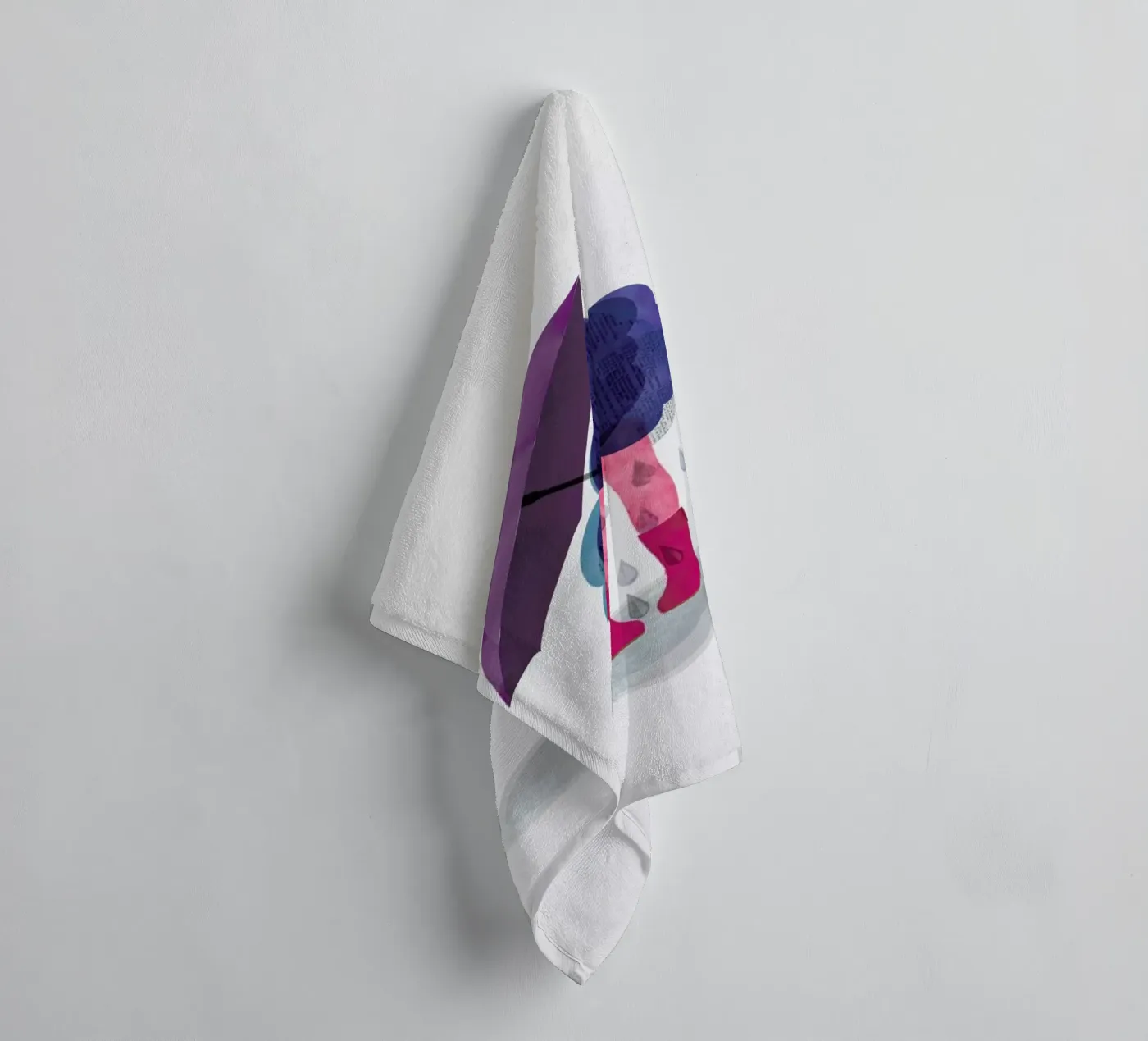 Miserable badhanddoek van Mie Frey Damgaard