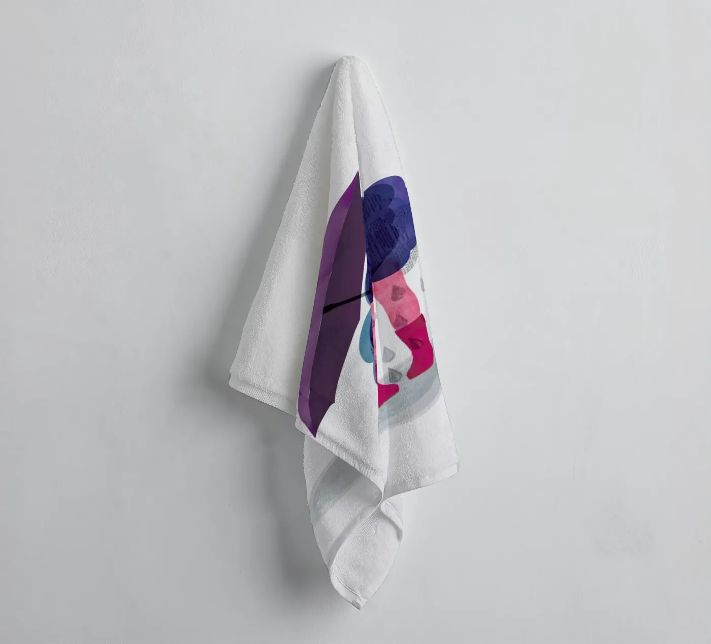 Miserable badhanddoek van Mie Frey Damgaard