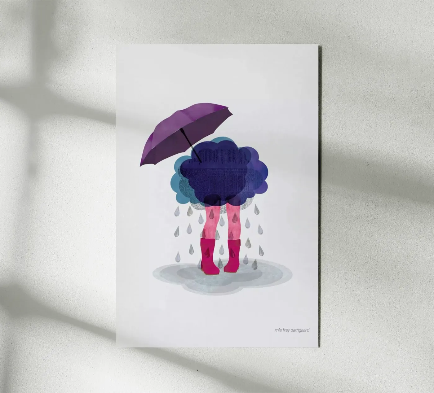 Miserable alluminio dibond da Mie Frey Damgaard