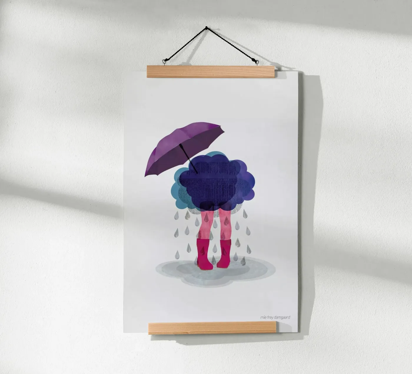 Miserable poster da Mie Frey Damgaard