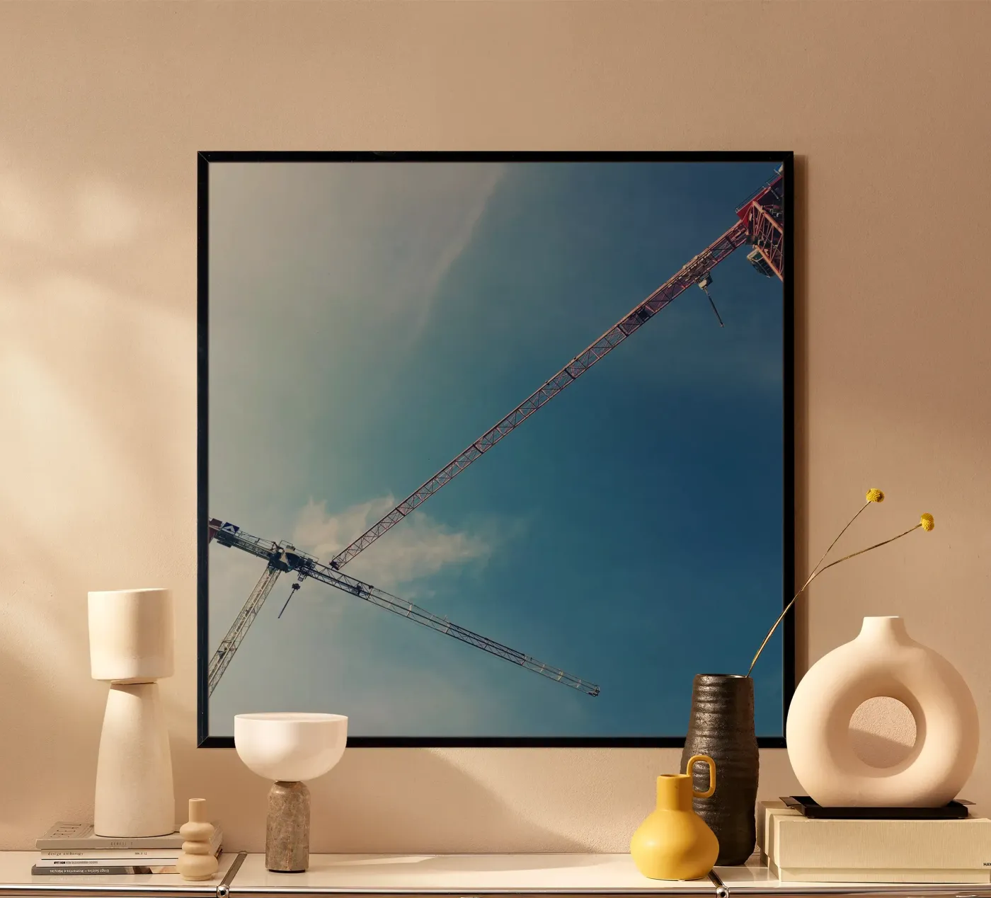 Cranes poster by snapshots