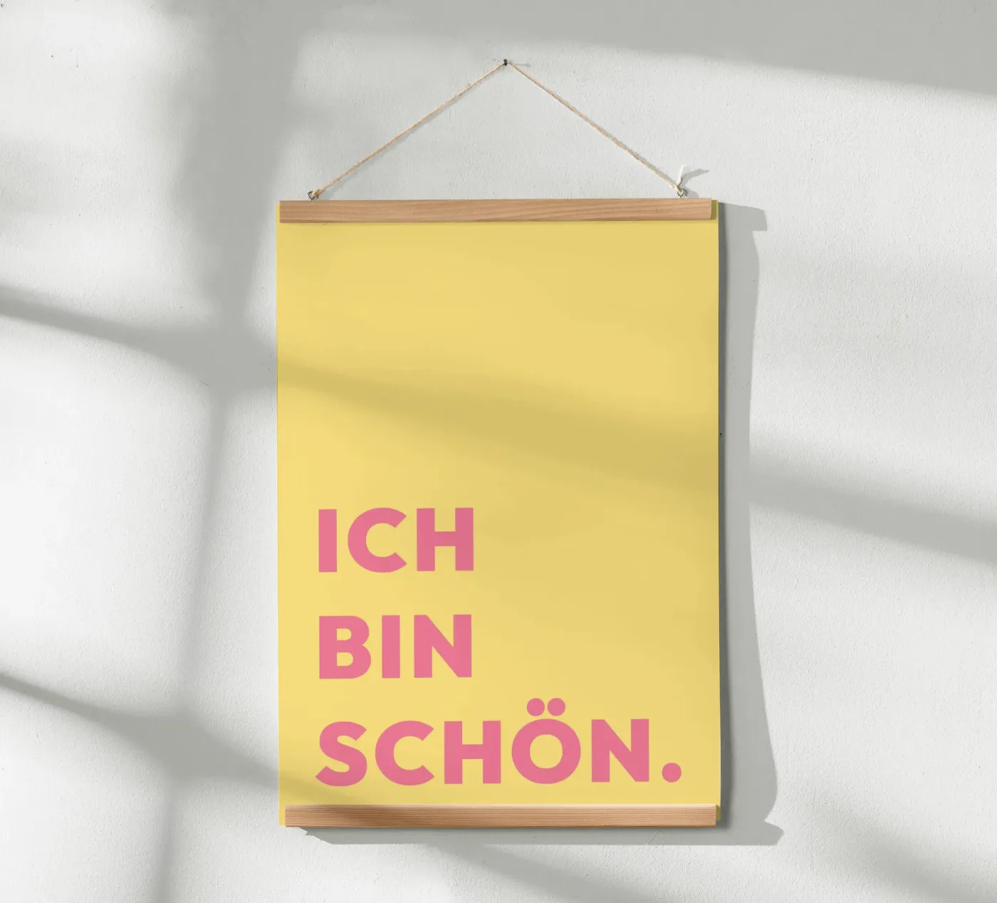 Ich bin schön poster da NoordalLiving