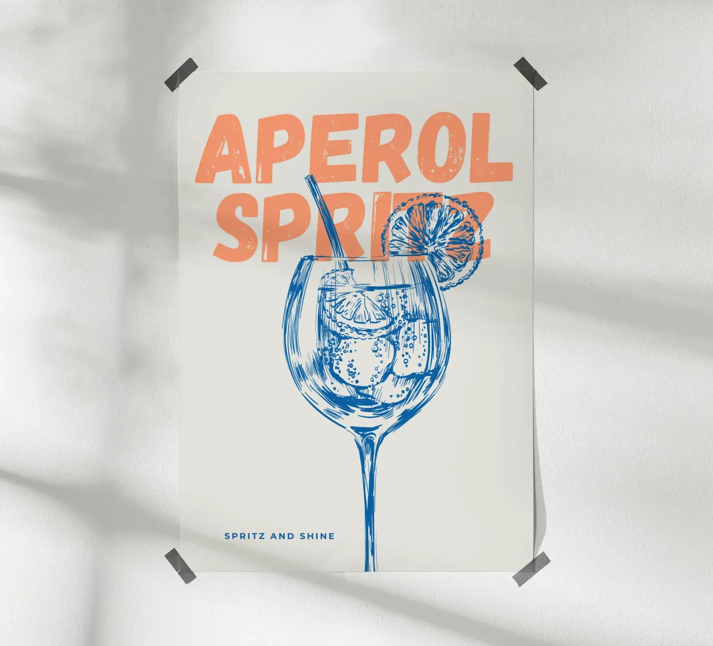 Aperol Spritz poster da NoordalLiving