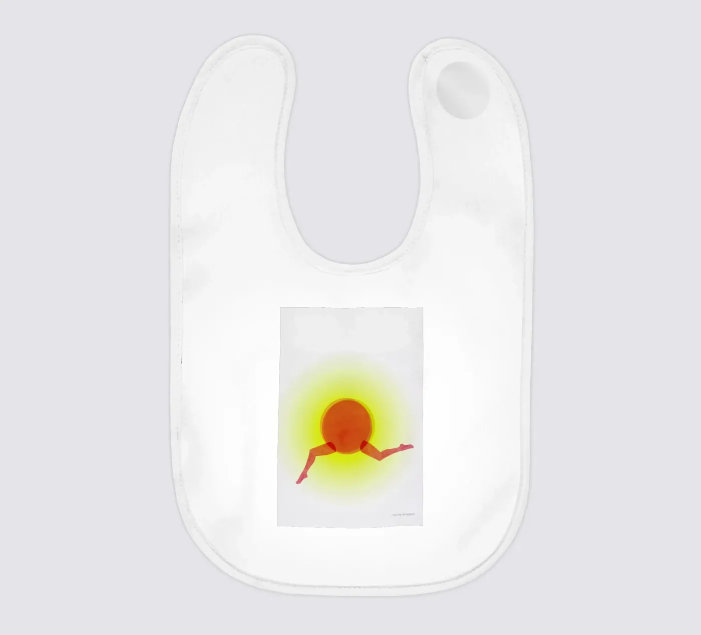 Joyful baby bib by Mie Frey Damgaard