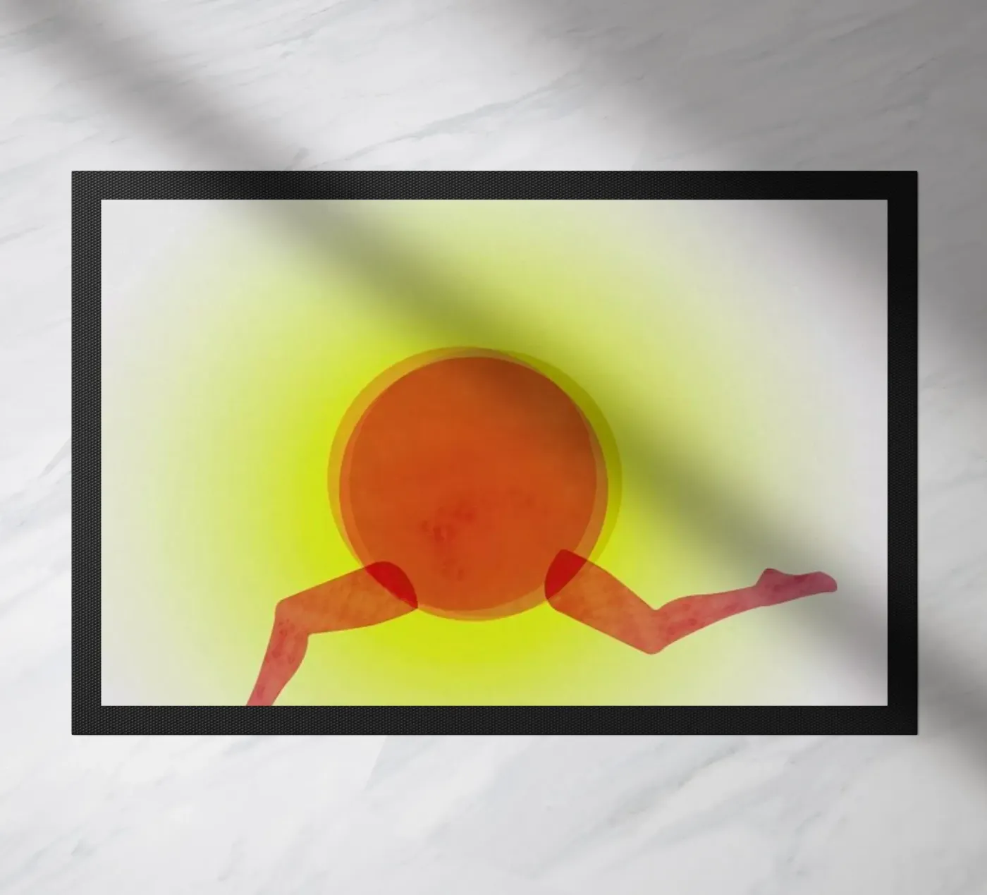 Joyful deurmat van Mie Frey Damgaard