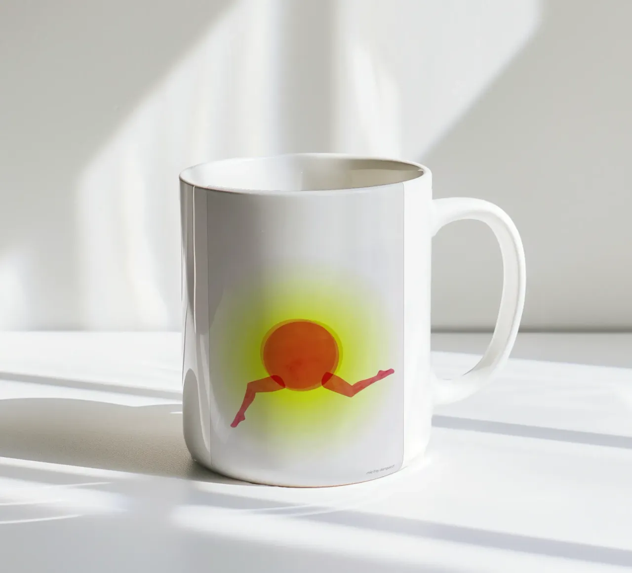 Joyful tazza in ceramica da Mie Frey Damgaard