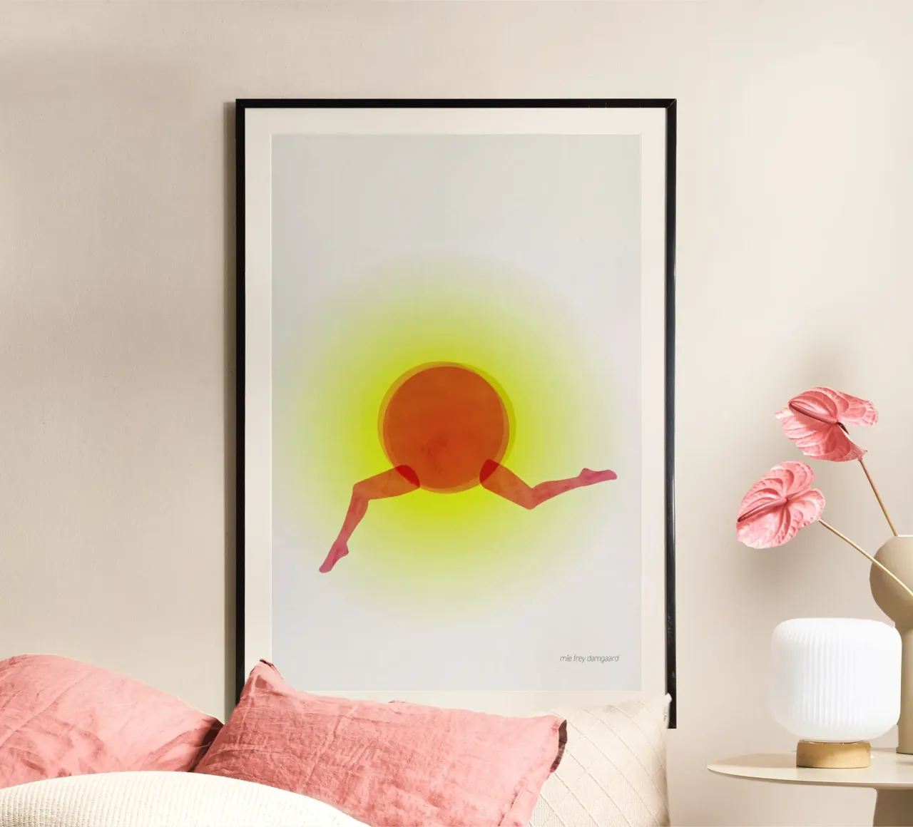 Joyful poster da Mie Frey Damgaard