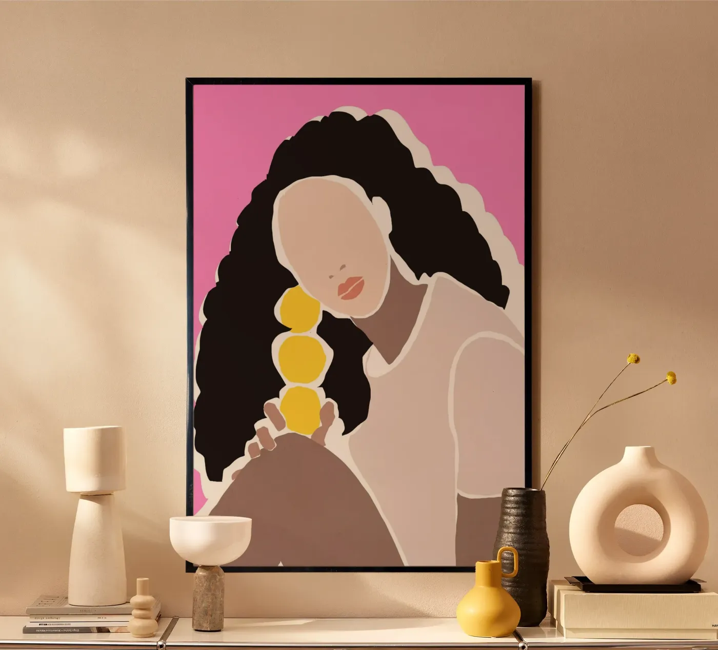 Lemon Portrait poster da treechild