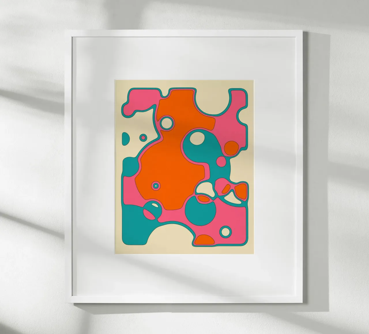Spuntare poster con telaio in legno da Jazzberry Blue