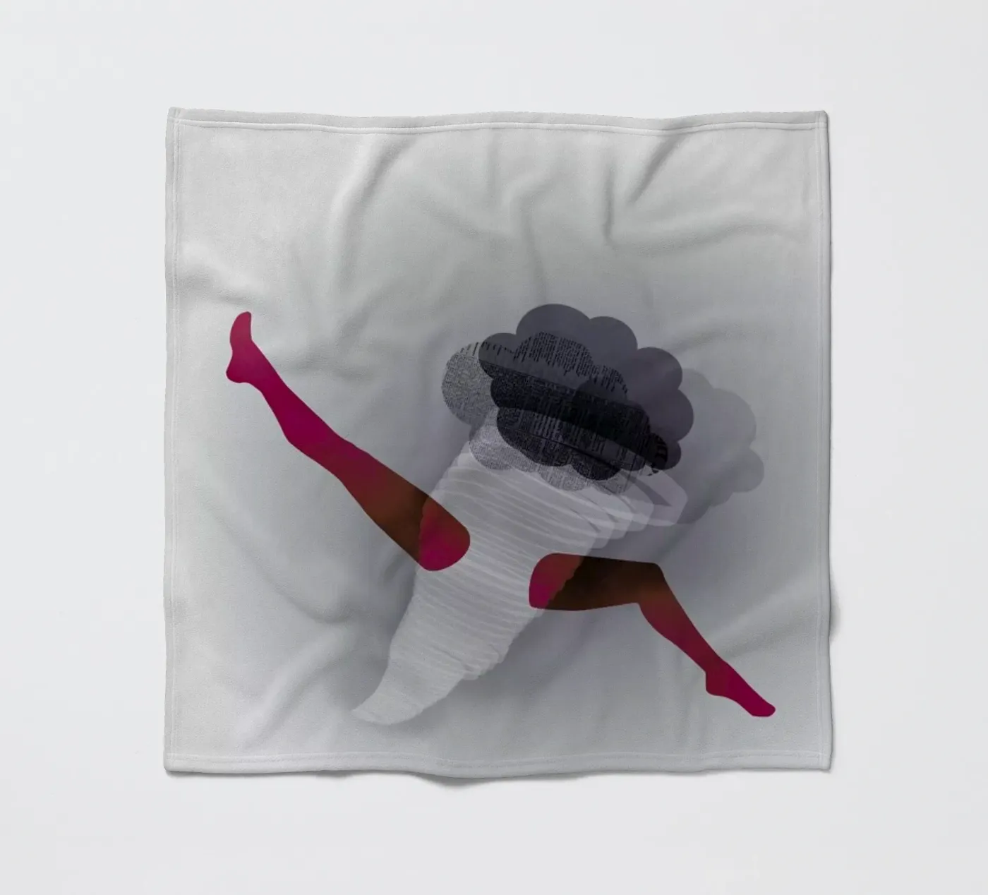 Furious Fleecedecke von Mie Frey Damgaard