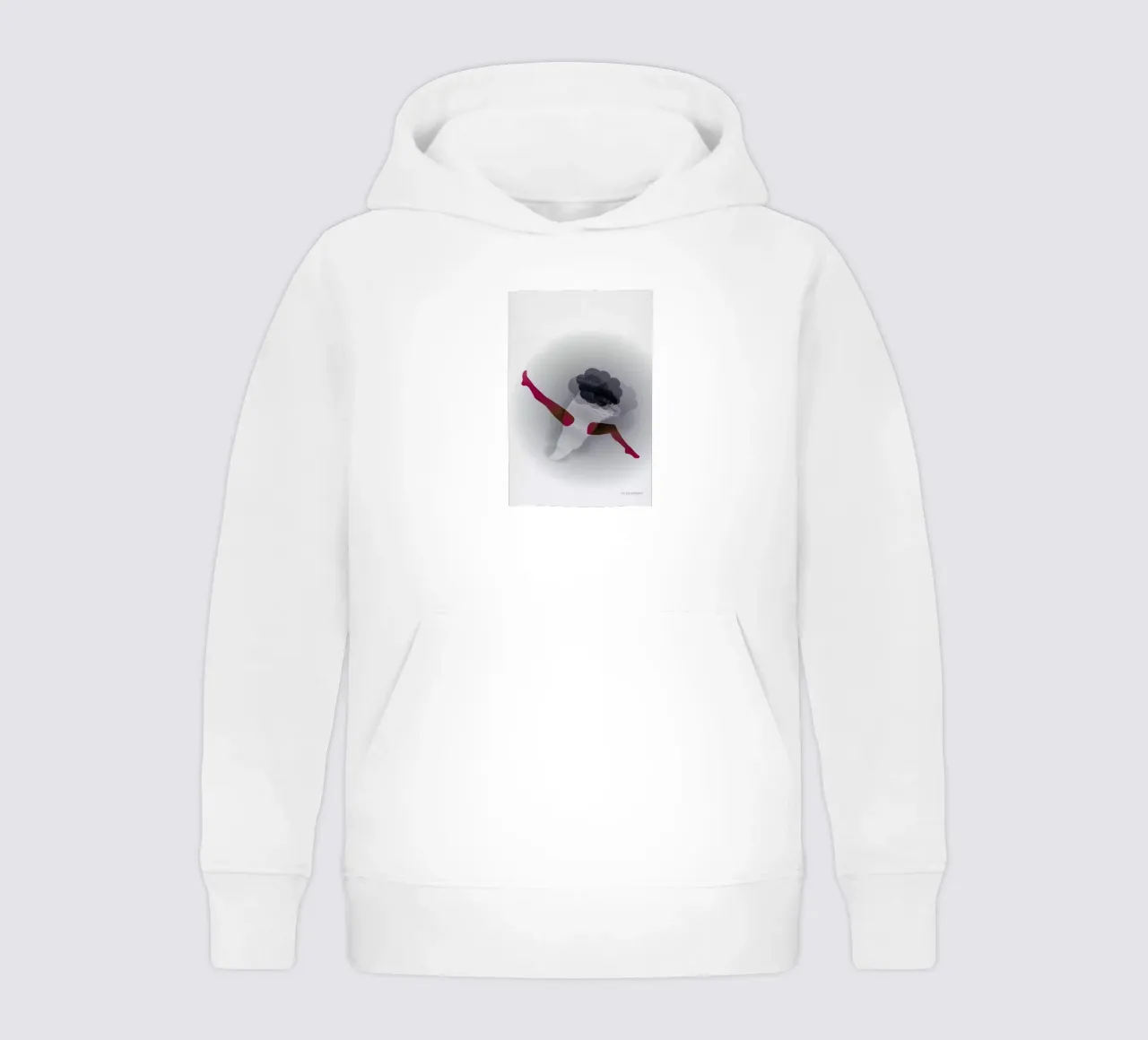 Furious kids hoodie by Mie Frey Damgaard
