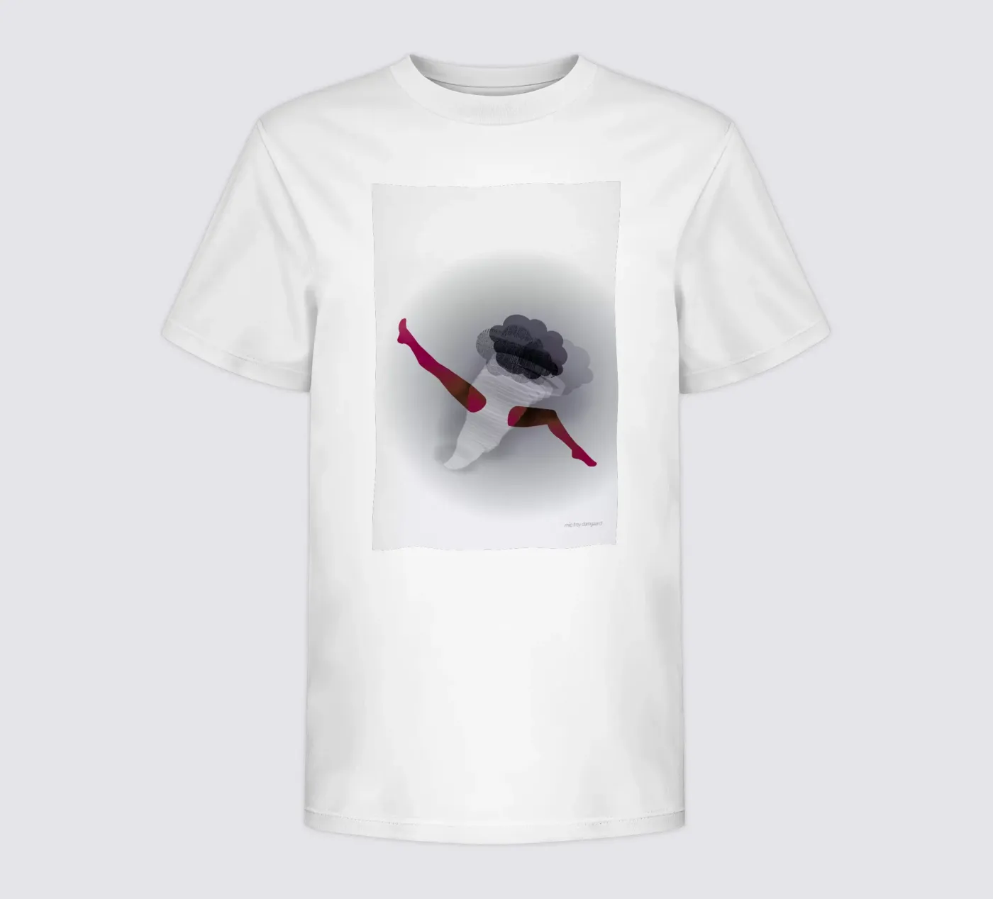 Furious kinder t-shirt van Mie Frey Damgaard