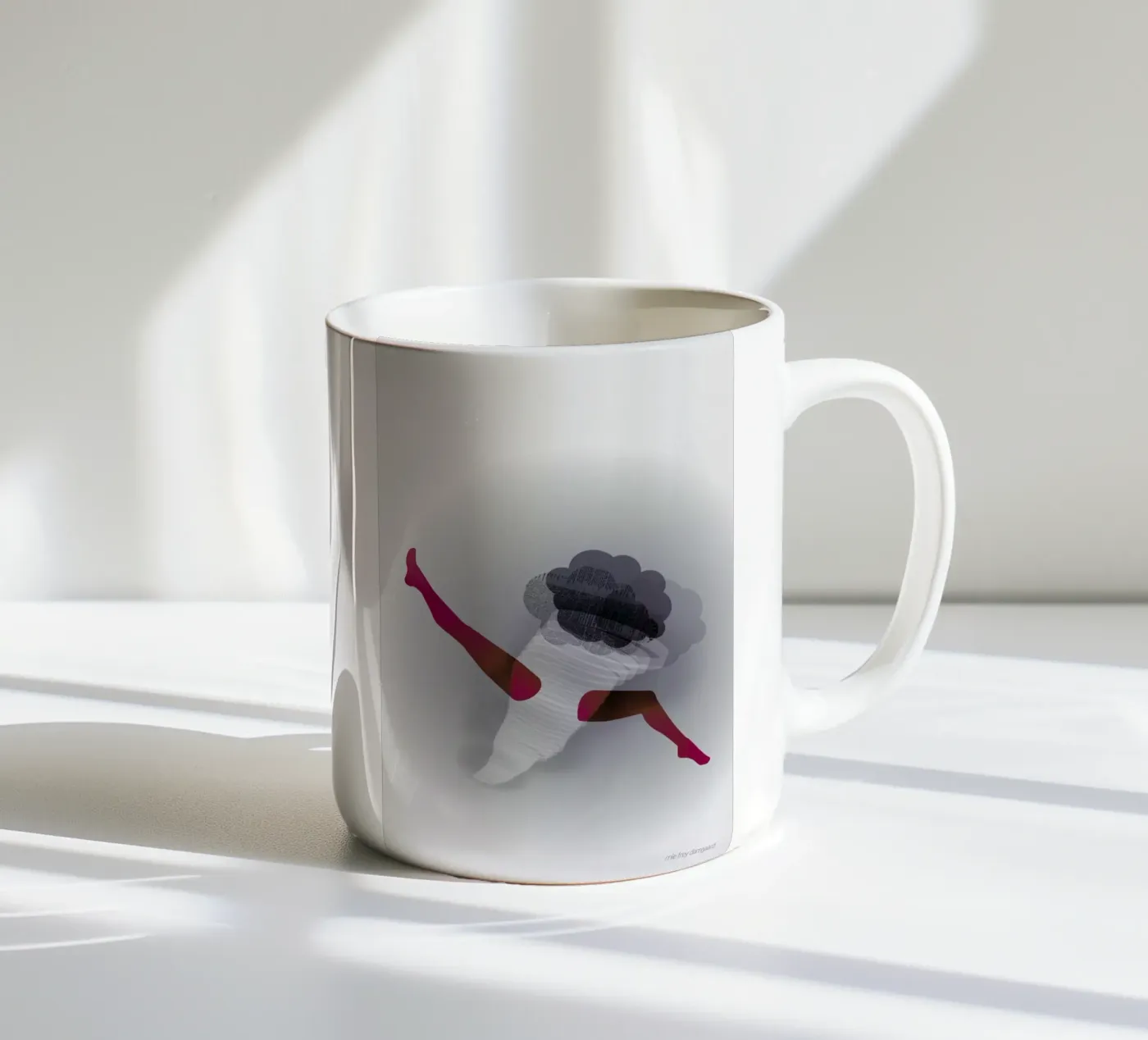 Furious ceramic mug by Mie Frey Damgaard