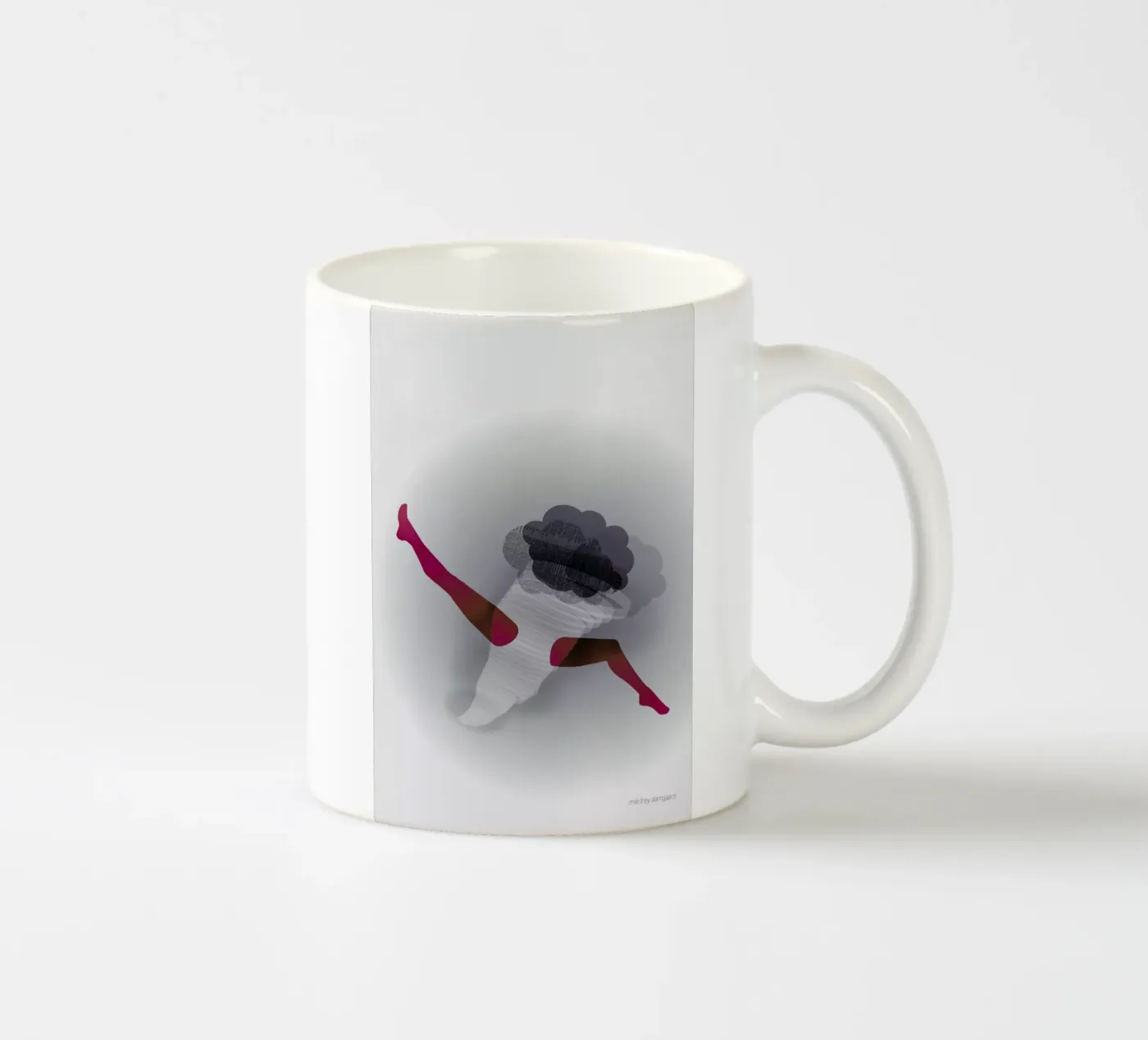 Furious ceramic mug by Mie Frey Damgaard