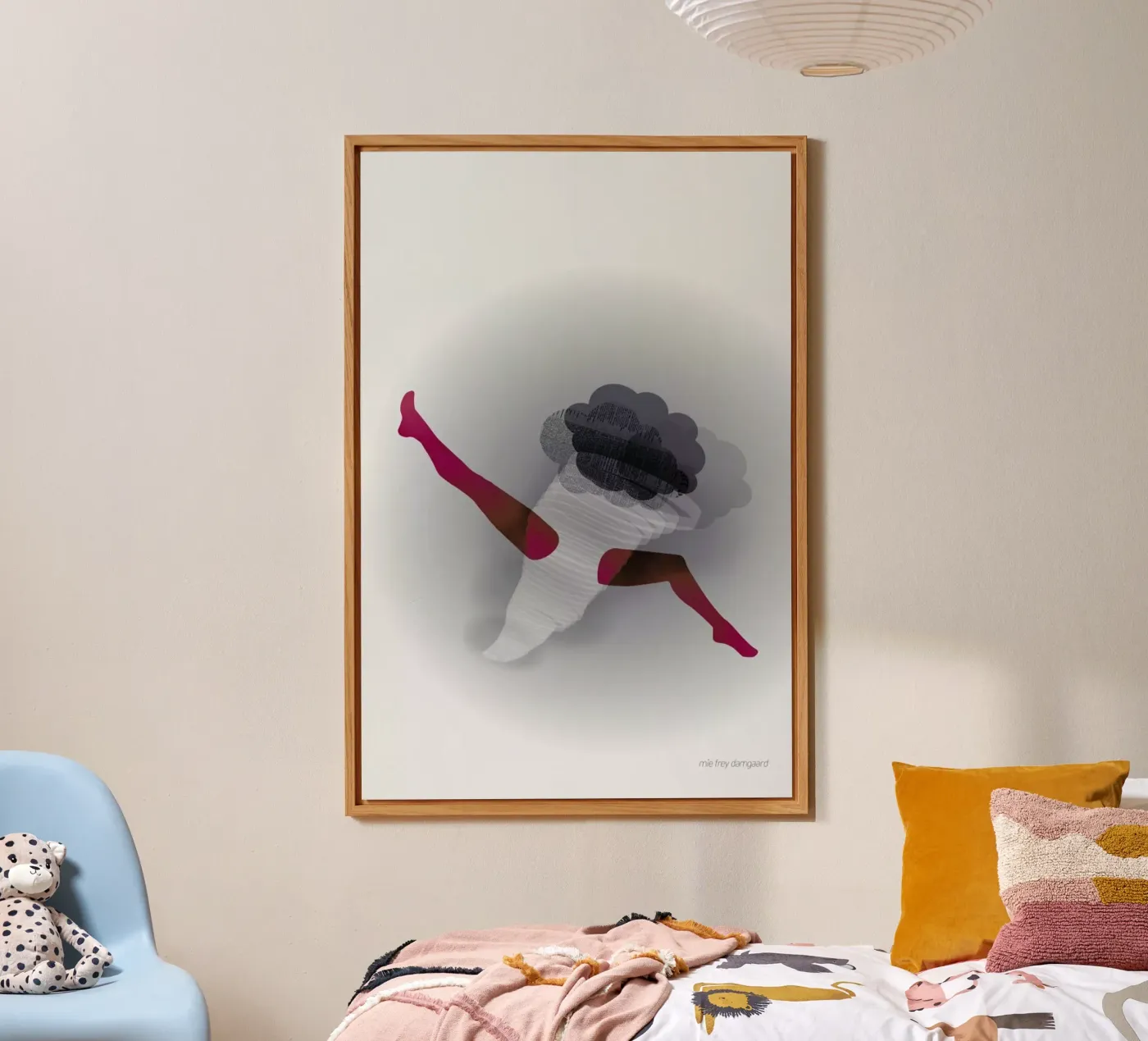 Furious forex-plaat van Mie Frey Damgaard