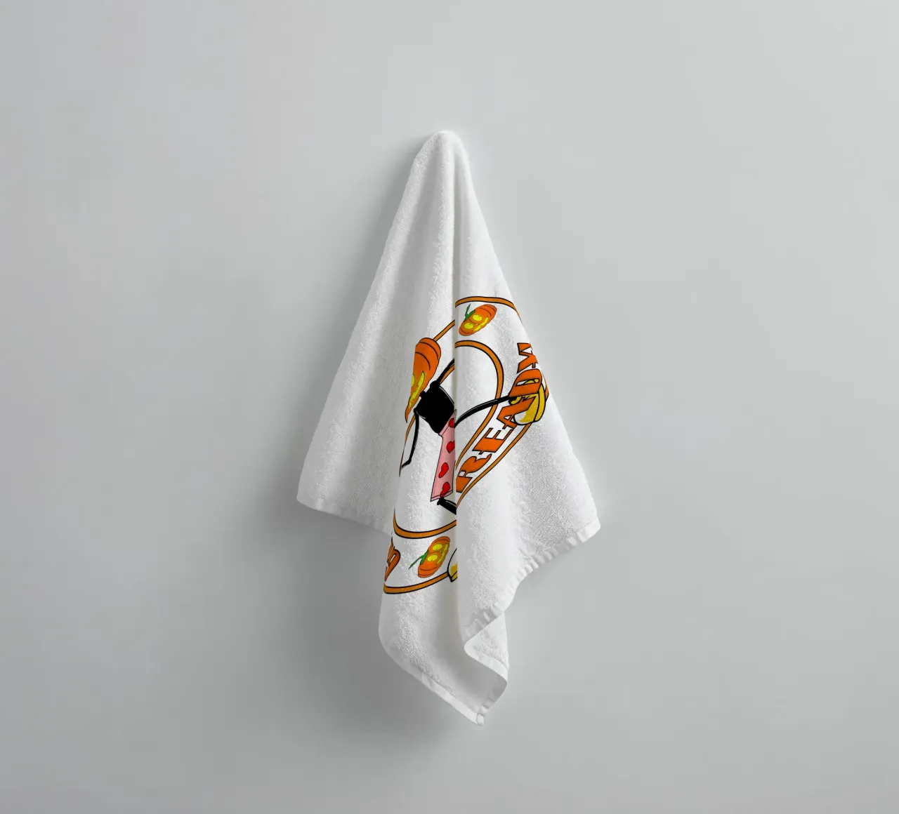 Pronto Jack-O'-Lantern asciugamano da bagno da sillyindustries