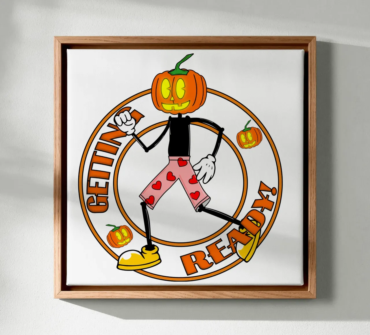 Ready Jack-O'-Lantern canvas by sillyindustries