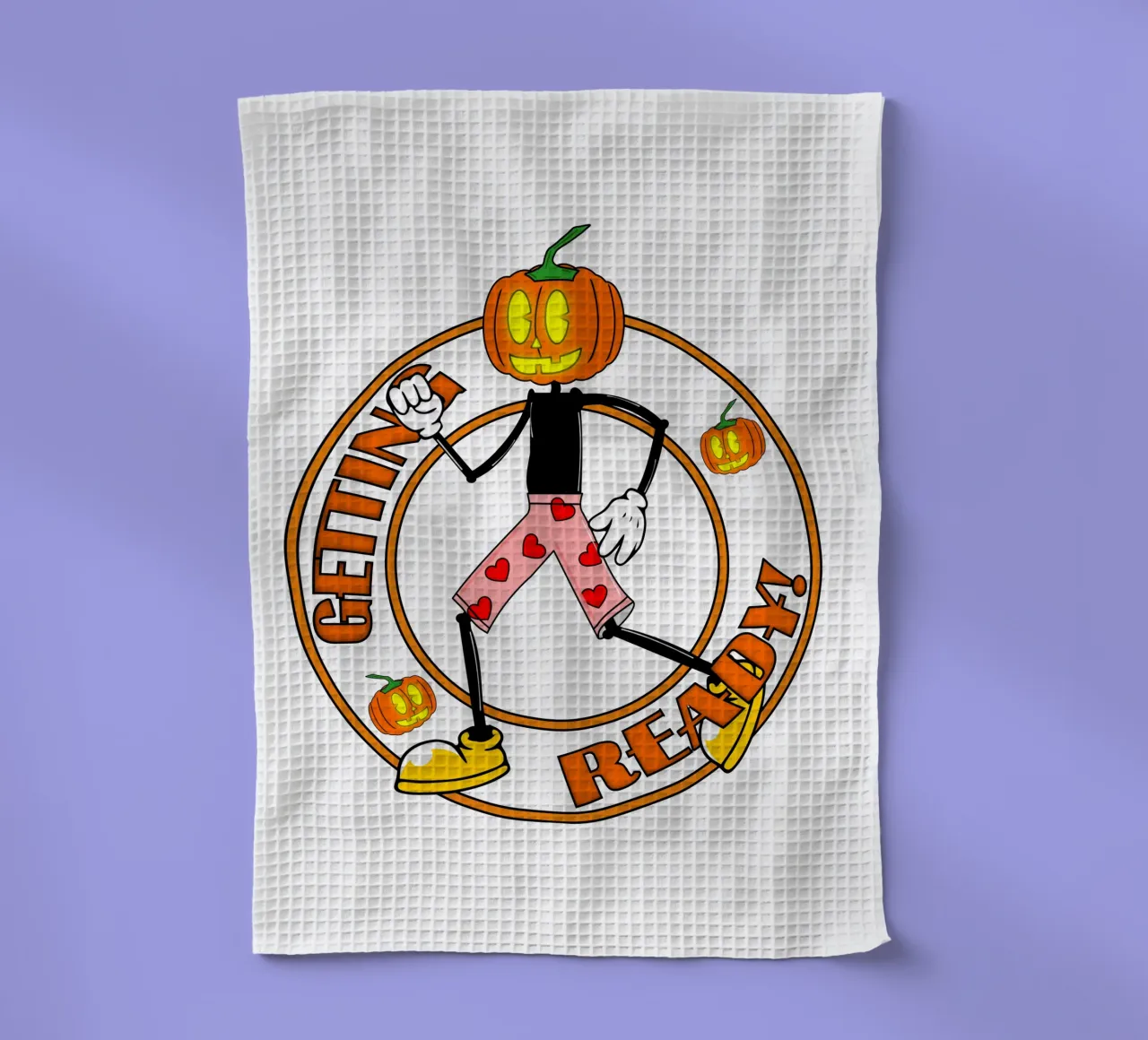 Pronto Jack-O'-Lantern canovaccio da cucina da sillyindustries