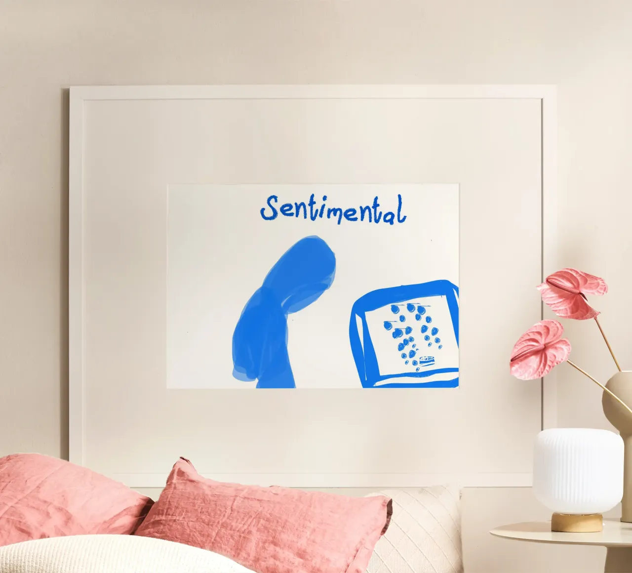 sentimental poster by Nepomuk