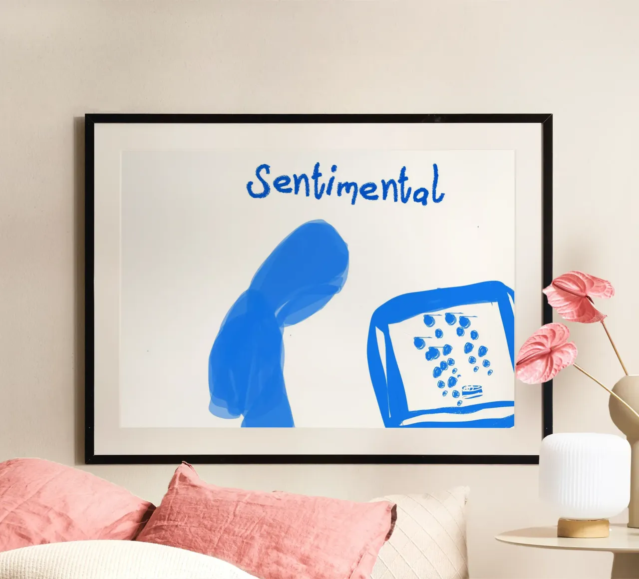 sentimental poster by Nepomuk