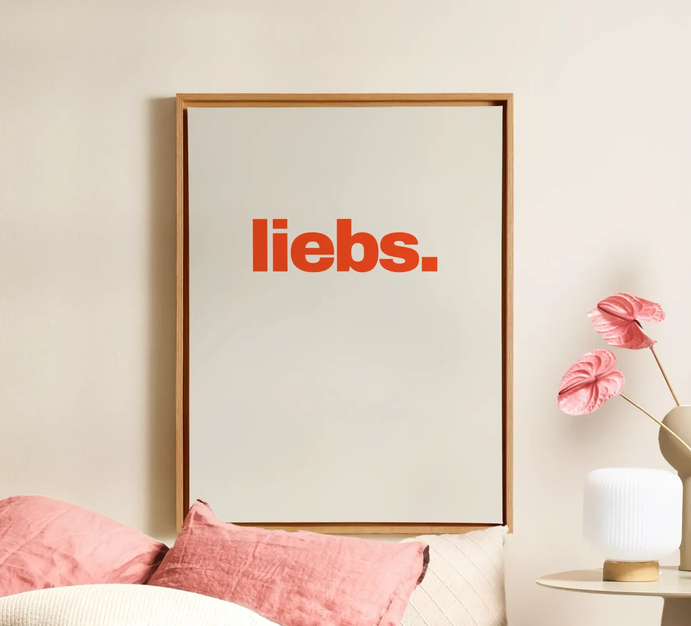 Liebs. canvas van NoordalLiving